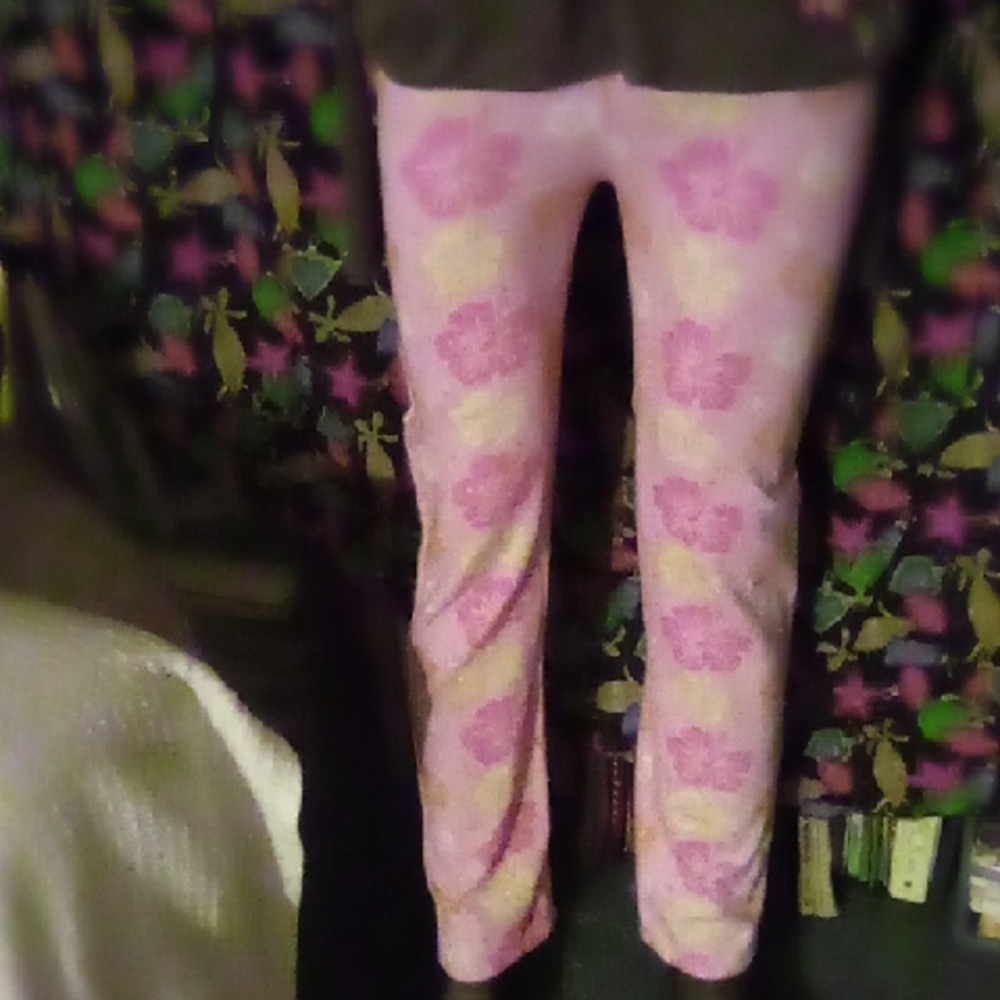 Vintage Style High Rise Floral Jeans Size 2.